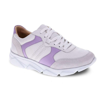 Chloe Casual Sneaker - White/Lavender