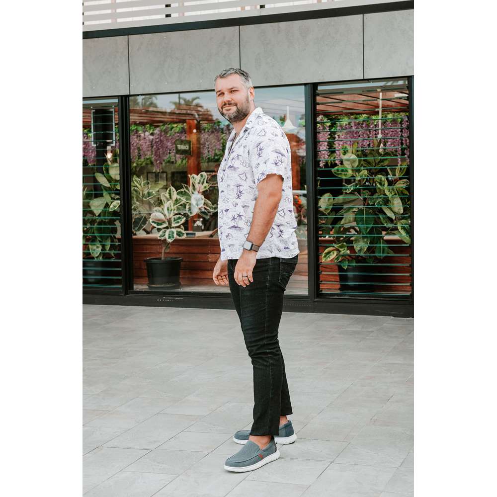 Harbour Slip On - Grey