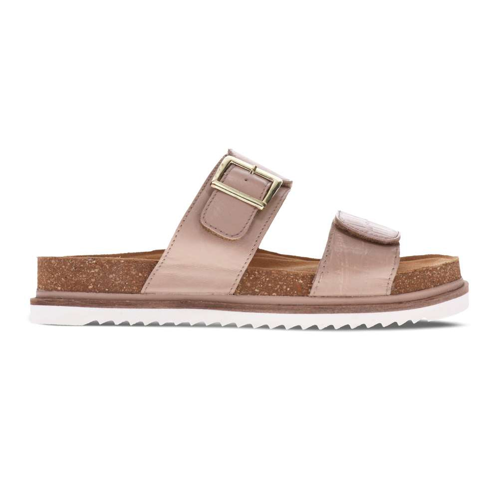 Simone Slide Sandal - Camel Croc