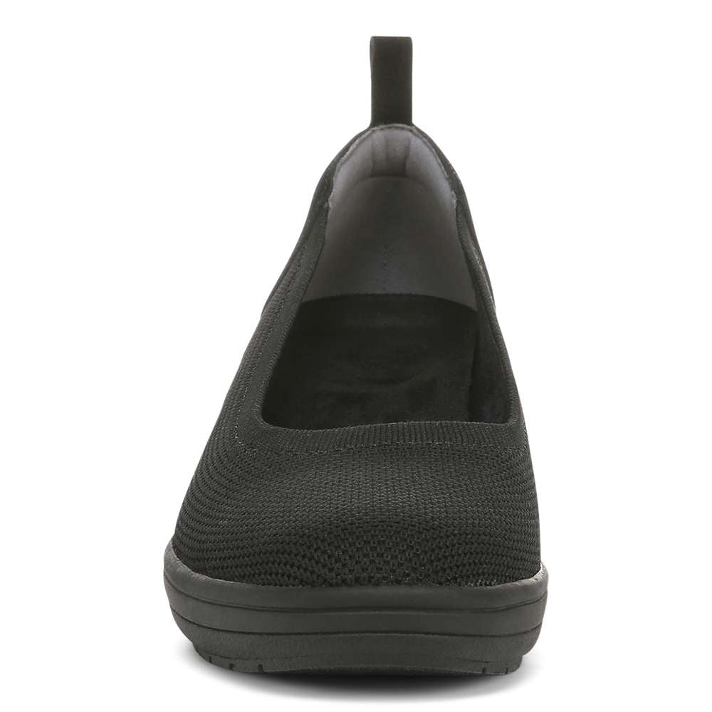 Jacey Knit Wedge - Black