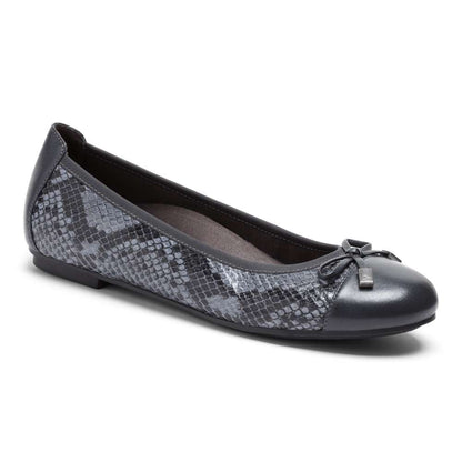 Minna Ballet Flat - Grey Snake