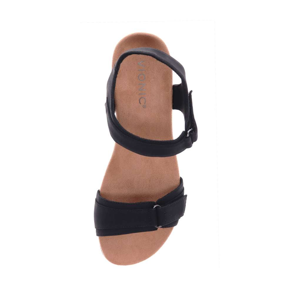 Adelaide Wedge Sandal - Black