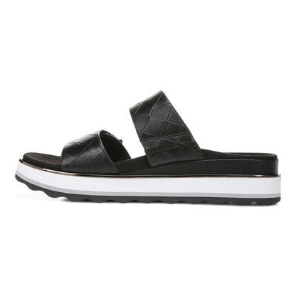 Brandie Flatform Slide Sandal - Black