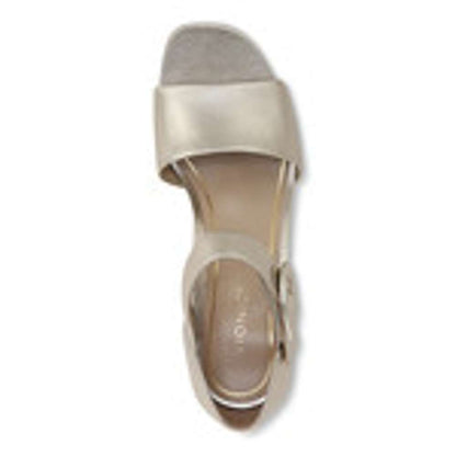 Chardonnay Heeled Sandal - Gold