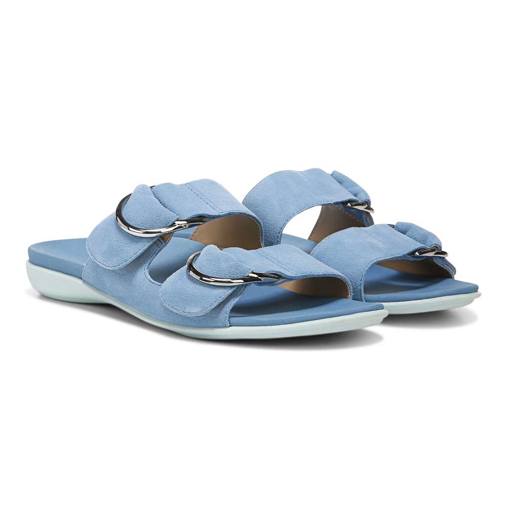 Corlee Slide Sandal - Sky