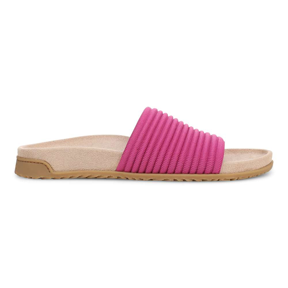 Evie Knit Slide - Rose Violet
