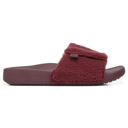 Keira Shearling Slide Sandal - Port