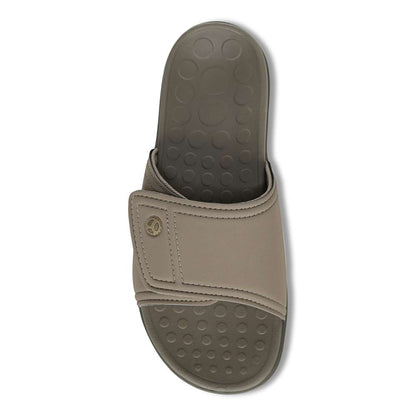 Kiwi Slide Sandal - Camel Khaki