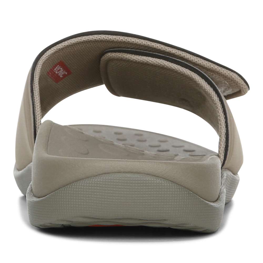 Kiwi Slide Sandal - Camel Khaki