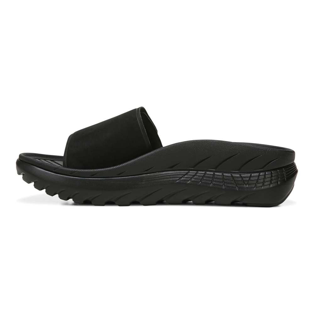 Rejuvenate Recovery Sandal - Black/Black