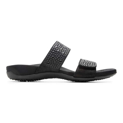 Samoa Slide Sandal - Black