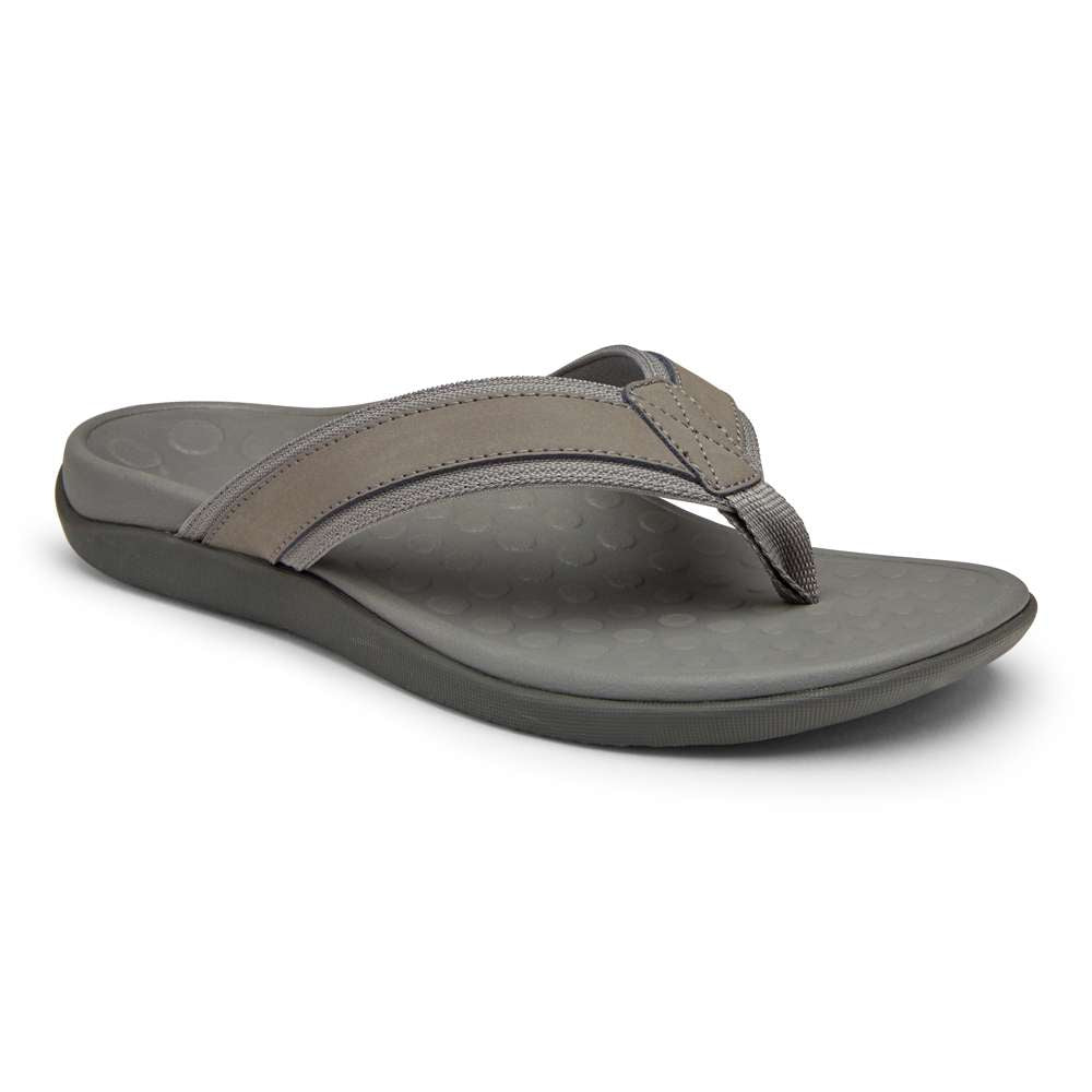 Men's Tide Toe Post Sandal - Charcoal