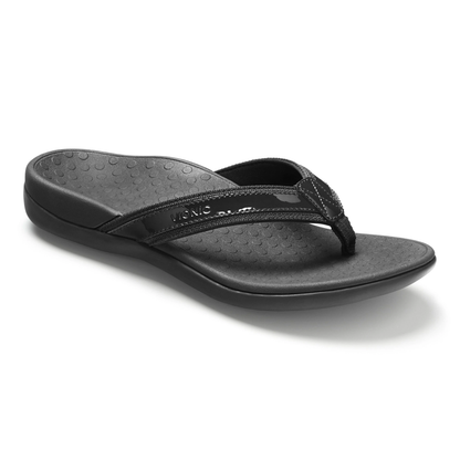 Tide Women's Toe Post Sandal - Black