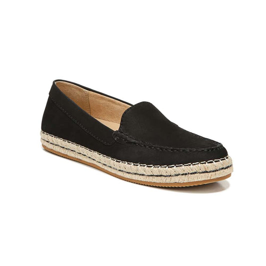 Alexa Espadrille Loafer - Black