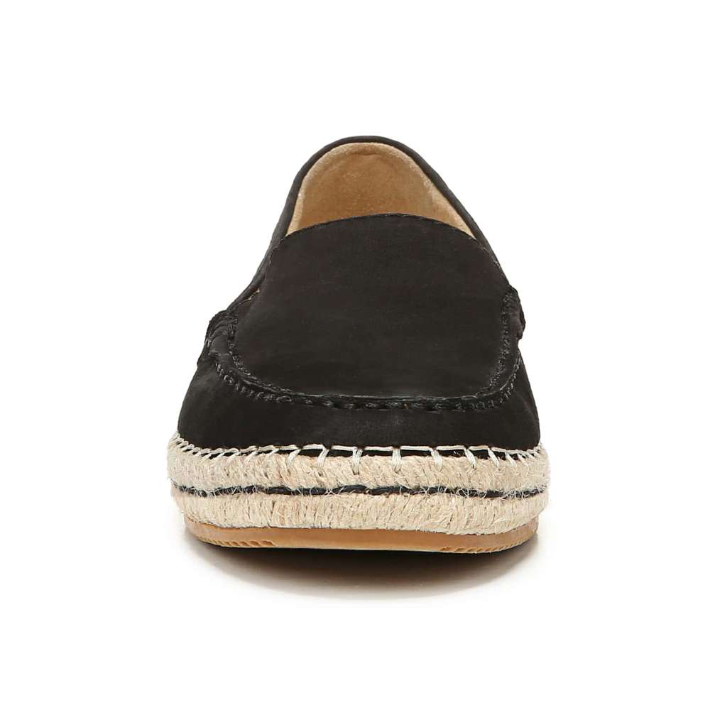 Alexa Espadrille Loafer - Black