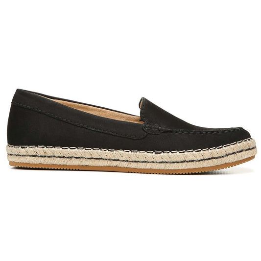 Alexa Espadrille Loafer - Black
