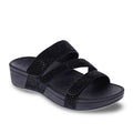 Alexis Platform Sandal - Black