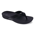 Allora Smooth Toe Post Sandal - Black