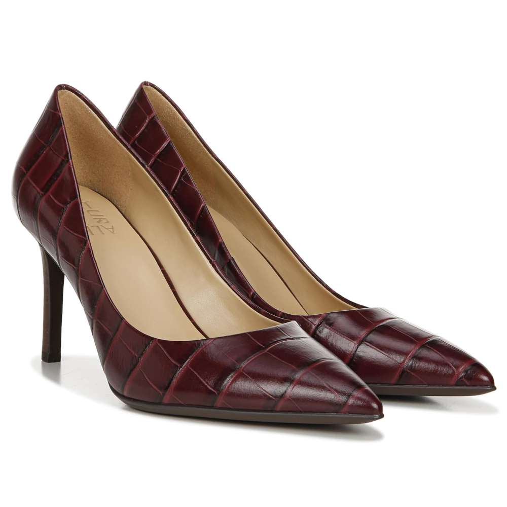 Anna Pump - Cab Sav Croc
