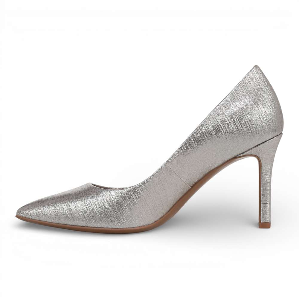 Anna Pump - Shimmer Silver