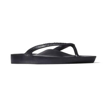 Arch Support Thongs - Black