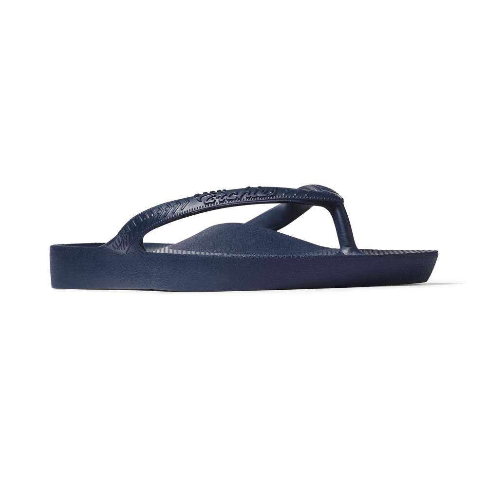Arch Support Thongs - Navy