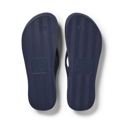Arch Support Thongs - Navy