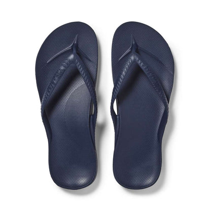 Arch Support Thongs - Navy