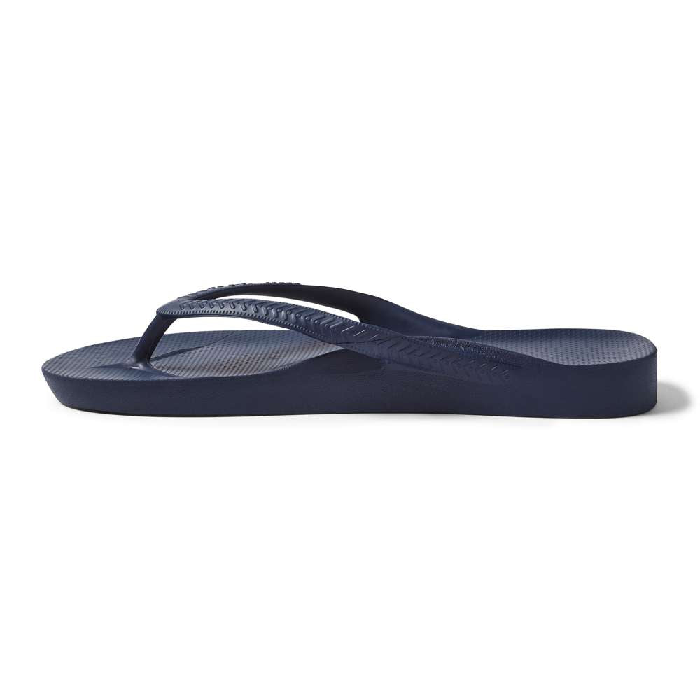 Arch Support Thongs - Navy