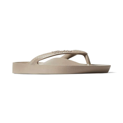 Arch Support Thongs - Taupe