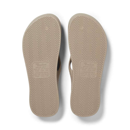 Arch Support Thongs - Taupe