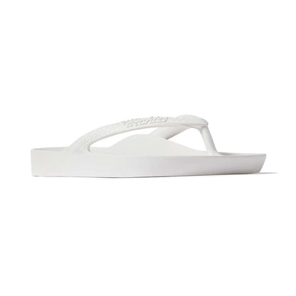 Arch Support Thongs - White