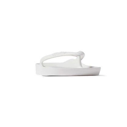 Arch Support Thongs - White