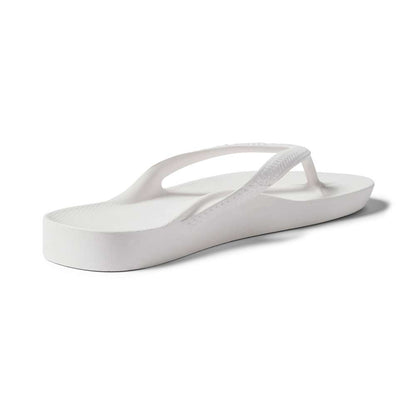 Arch Support Thongs - White