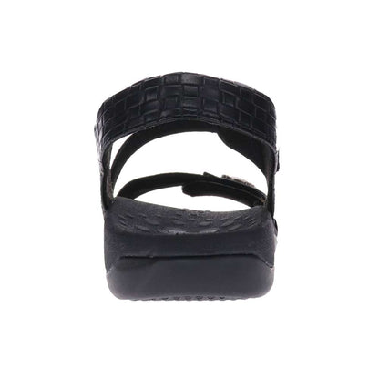 Arianna Brick Sandal - Black Brick