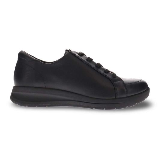 Athens Lace-Up Casual Sneaker - Black