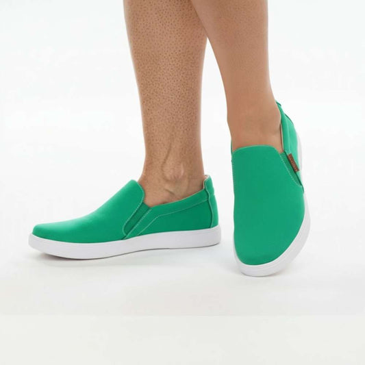 Lifestyle image for Attica Slip-On Casual Sneaker - Emerald