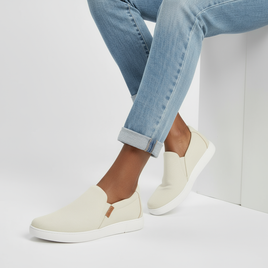 Lifestyle image for Attica Slip-On Casual Sneaker - Wheat