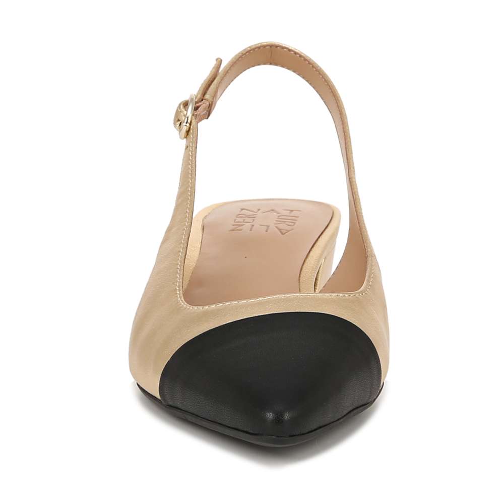 Banks Slingback - Dark Gold/Black