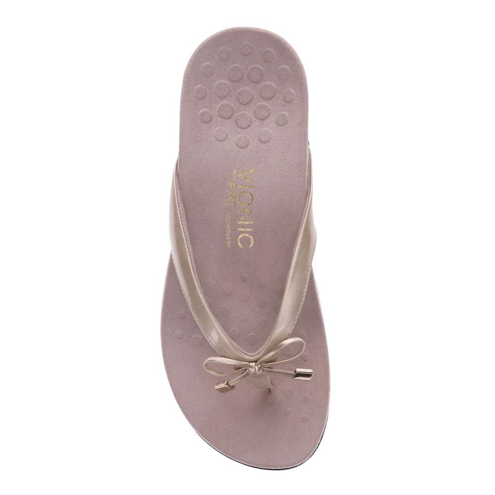 Bella Toe Post Sandal - Gold