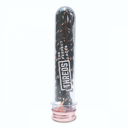 Bling Laces - Rose Gold Lace: Black Pattern: Rose Gold