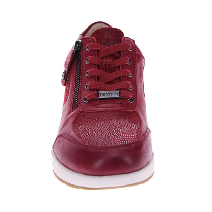 Boston Zip Casual Sneaker - Cherry Lizard