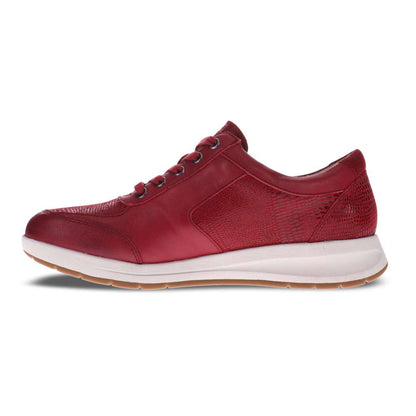Boston Zip Casual Sneaker - Cherry Lizard