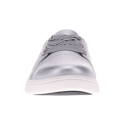Bridgette Slip-On Casual Sneaker - Silver