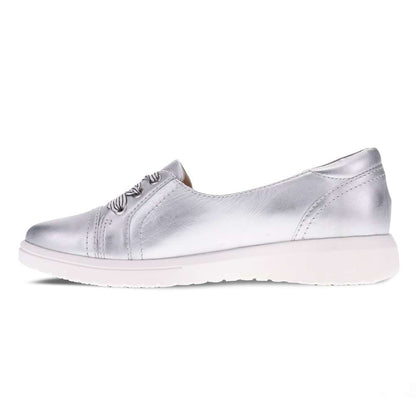 Bridgette Slip-On Casual Sneaker - Silver