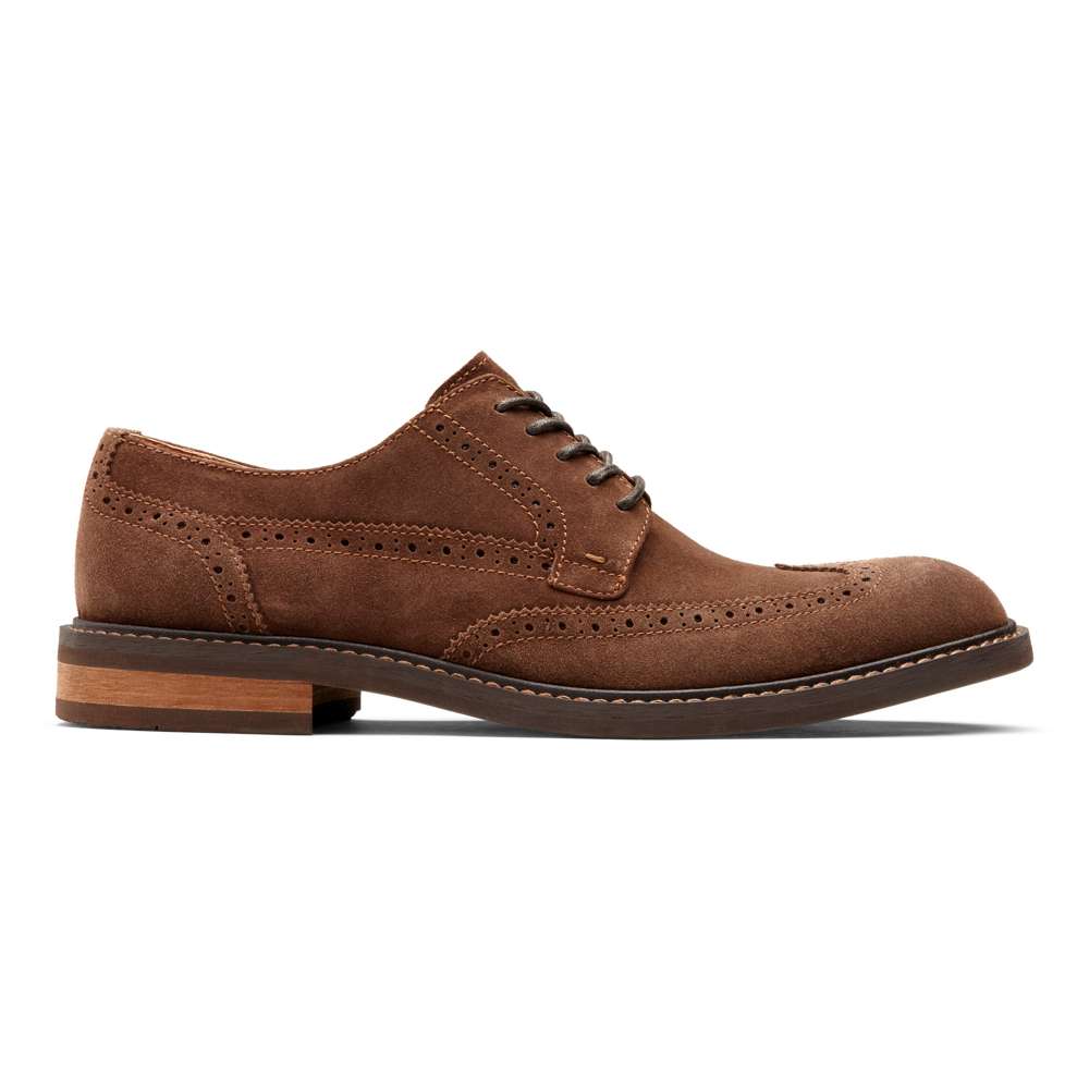 Bruno Oxford - Dark Brown Suede