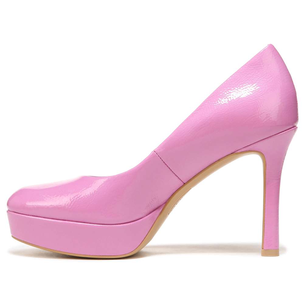 Camilla Pump - Wild Rose Patent