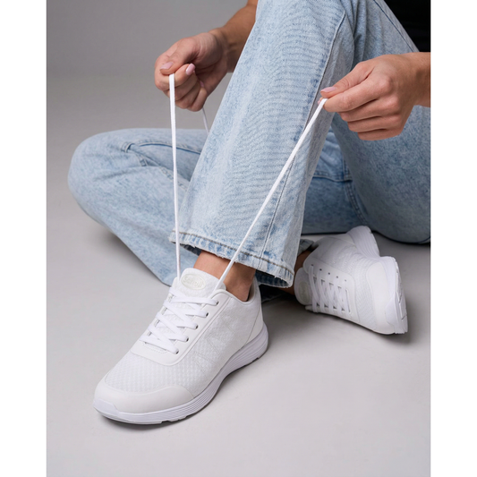 Lifestyle image for Cannes Slip-On Sneaker - White