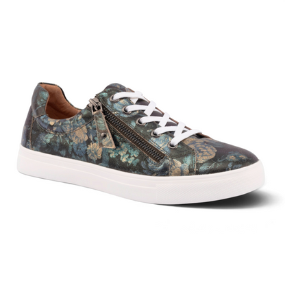 Cara Floral Casual Sneaker - Blue
