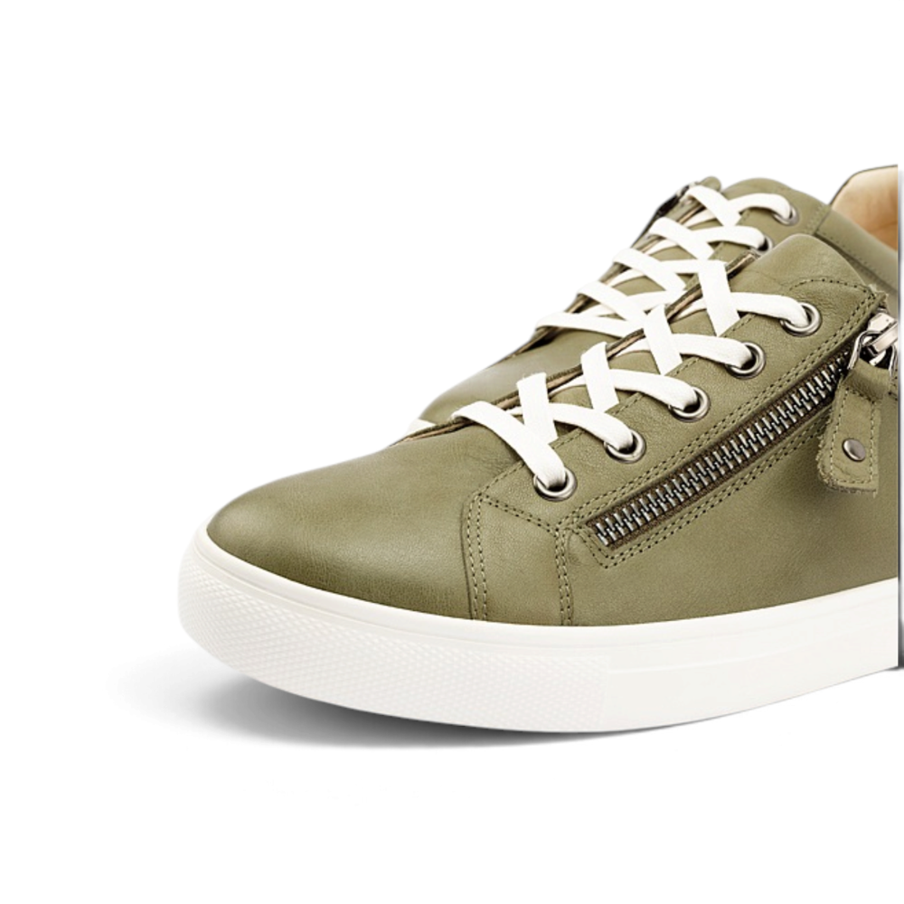 Cara Plain Casual Sneaker - Khaki